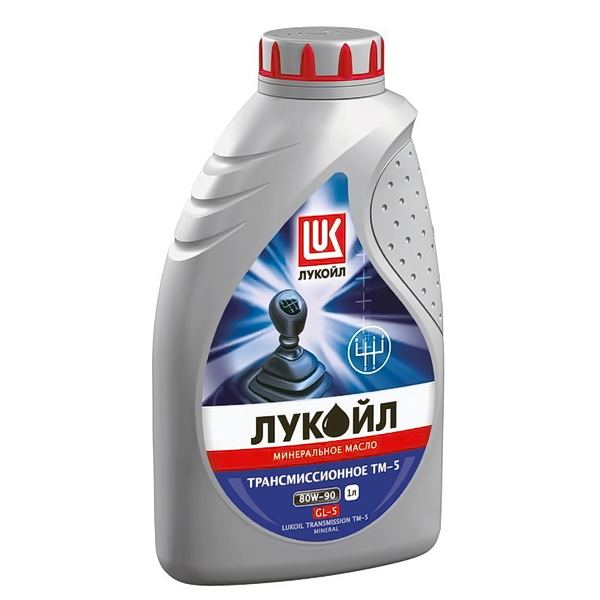 Масло трансмиссионное ЛУКОЙЛ ТМ-5 минеральное 80W90 1л