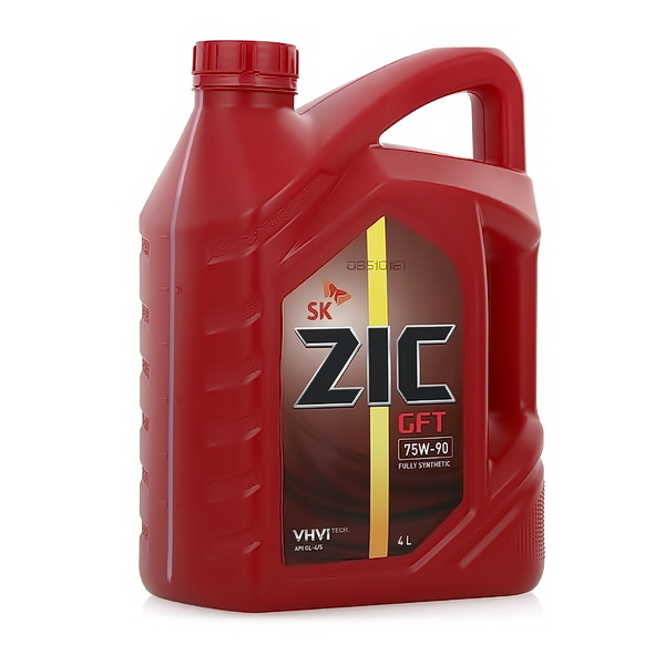 Масло трансмиссионное ZIC GFT синтетическое 75W90 4л