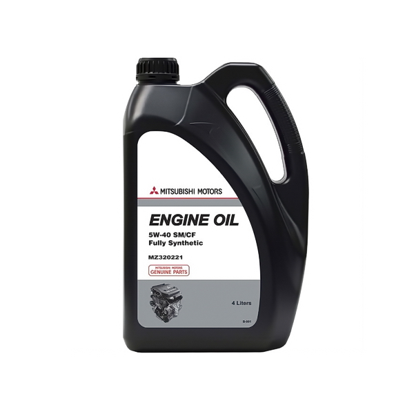 Масло моторное Mitsubishi Engine-Oil-SN/CF MZ320361 синтетическое 5W40 1л