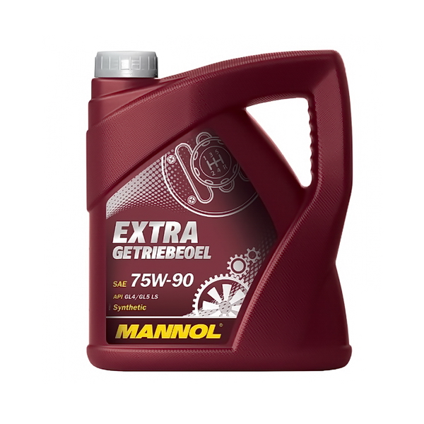 Масло MANNOL трансмиссионное GL-4/GL5 Extra Getriebeoel синтетическое 75W90 4л
