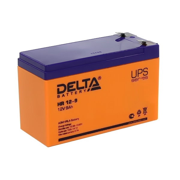 Аккумулятор DELTA 12V 9 A.ч HR 12-9L