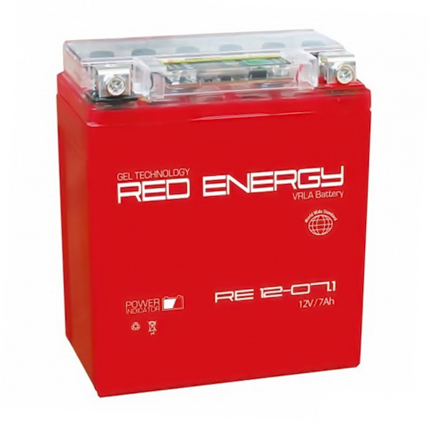 Аккумулятор Red Energy 12V 7Ач DS 12-07.1