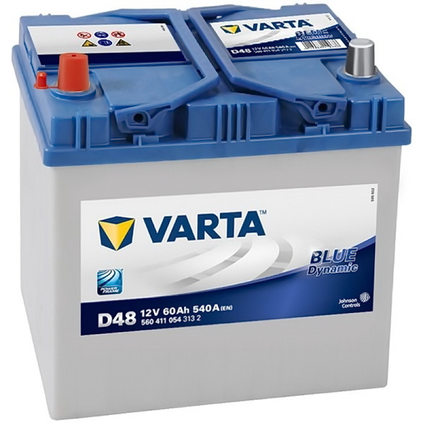 Аккумулятор VARTA Blue Dynamic 60Ач 560 411 054 (D48) азия п.п