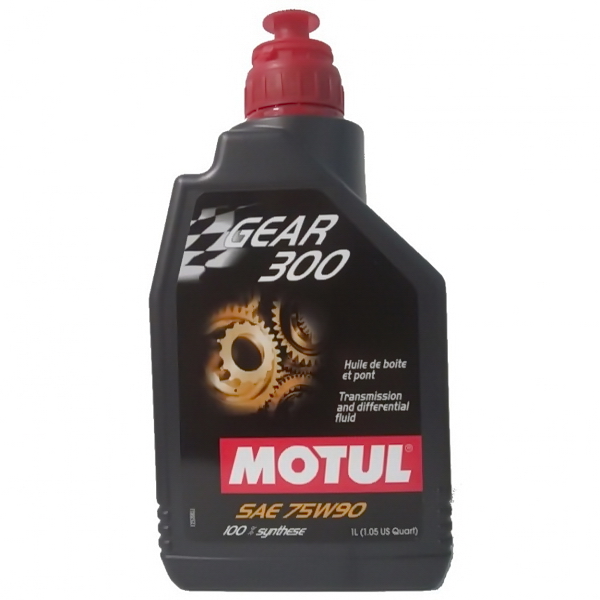 Масло MOTUL трансмиссионное GL-4/GL-5 75W90 GEAR 300 1л