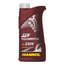 Масло MANNOL трансмиссионное ATF Multivehicle 1л