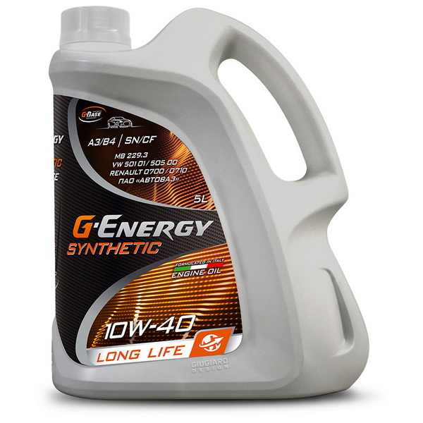 Масло моторное G-Energy LongLife 10w40 4л