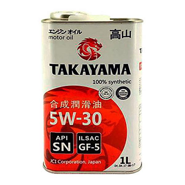 Масло моторное takayama 5w30